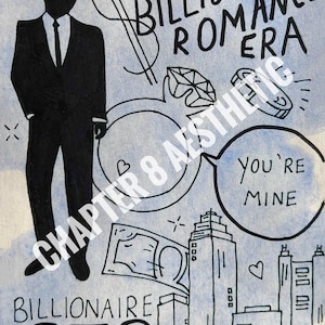 Billionaire Romance Kindle Insert (hand drawn)