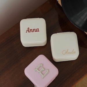 Bridesmaid Party Sets, Bridesmaid Gifts, Jewelry Box, Jewelry Case, Travel Case, Travel Jewelry Box, Bride Gift, Woman Gift
