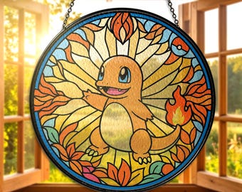 Glumanda Buntglas Sonnenfänger, Glumanda Fensterschmuck, Glumanda Sonnenfänger Geschenk, Glumanda Fans Sammler