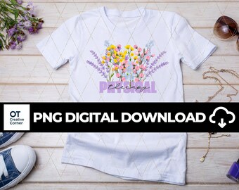 Physical Therapy Png, PT Png, Gift for Physical Therapist Png, Physical Therapy Shirt Iron on Png, Therapy Sublimation, Floral