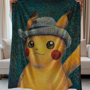 Anime Velveteen Plush Blanket, Anime Blanked, Cozy Throw, Anime Decor, , Bedroom Accessory, Soft Plush Blanket, gift for fans