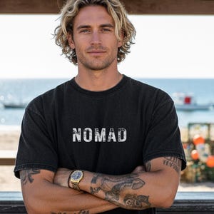 Nomad Shirt | Wanderlust Travel Tee | Exchange Student | Unisex Comfort Colors 1717