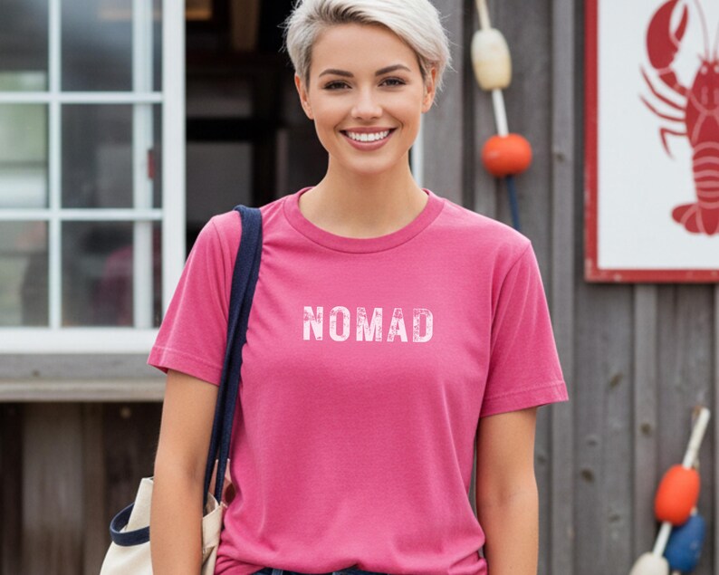 Nomad Shirt | Wanderlust Travel Tee | Exchange Student | Unisex Comfort Colors 1717
