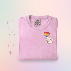 Pride Cat Shirt – Funny Rainbow Kitty Tee, LGBTQ Graphic T-Shirt, Queer Pride Apparel, Gift for Cat Lovers, Unisex Cute Top, Pride T-Shirt,