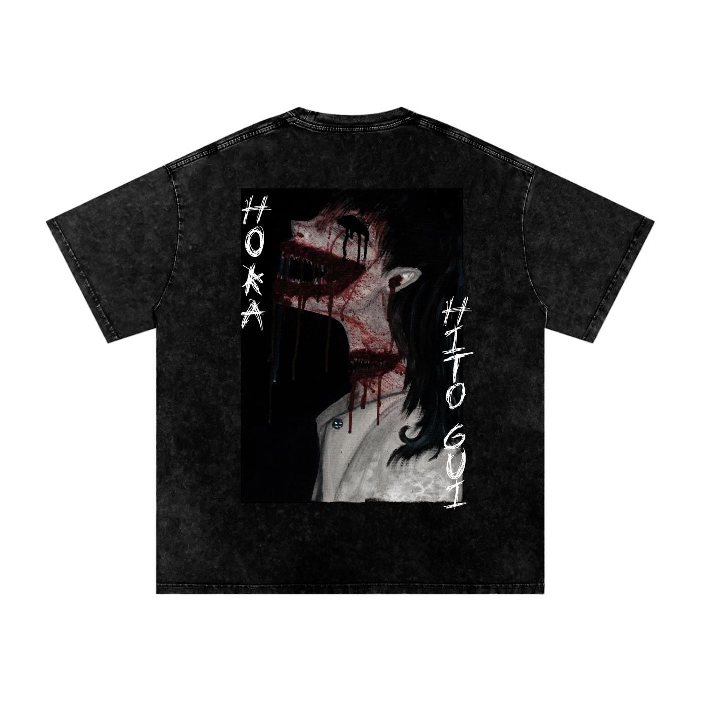 Acid Wash Oversize T-shirt - 250 GSM - Etsy