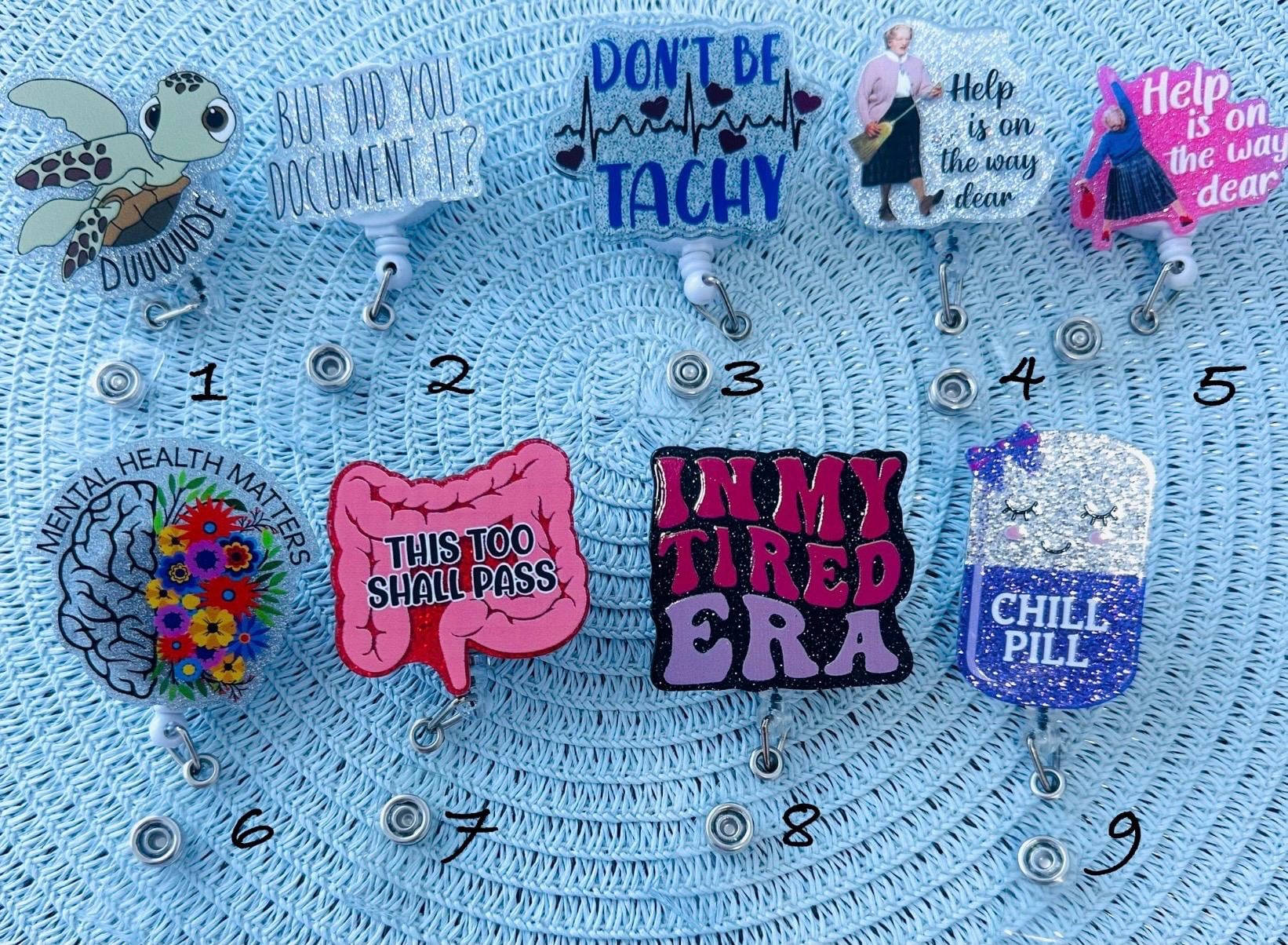 Nursing Retractable Badge Reel