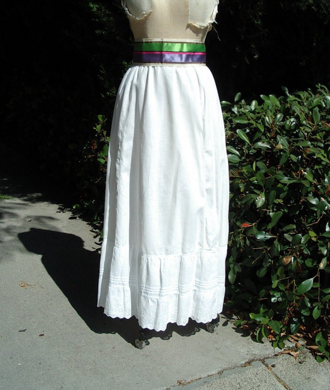 Sottoveste Crinolina Con Gonna A Gabbia - Per Abiti Da Ballo E Lolita - Circonferenza Vita 40-80cm - Foto 9