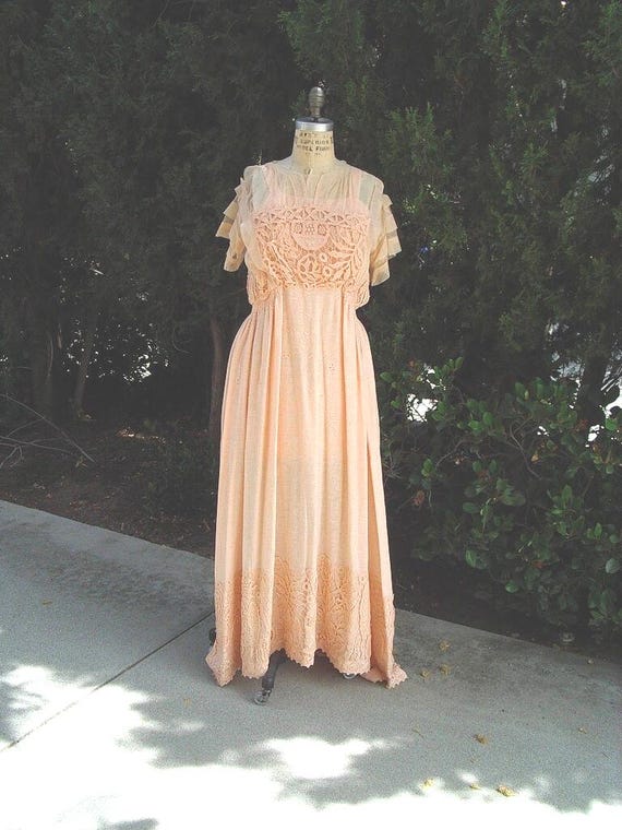 knee length dresses for ladies Sheer-Bodice Tea-Length A-Line Party Dress CD0225 Smoky Blue / 2