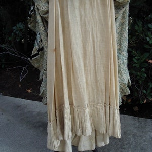 Original Victorian.Sage Color Silk Satin with Polka Dot Print 2Pc. Dress/Gown size 8 item 106, Victorians image 9