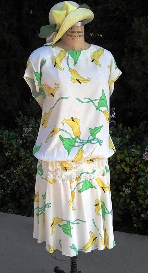 Wedding Guest OUTFIT Dress & Hat Designer Carole L
