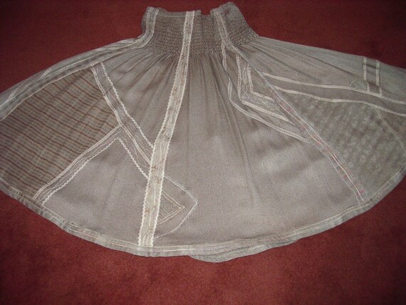 Italian TWO Piece Set, Patchwork Decorated  Full … - image 4