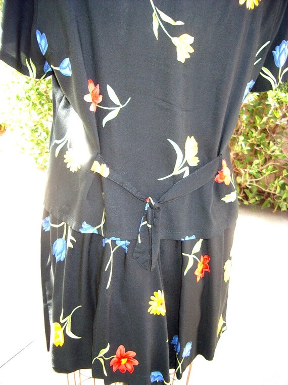 Summer 2 Pc. Shorts-Set Multi Floral Black Challi… - image 4
