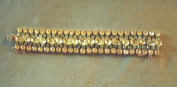 Gift Item! 1960s Vintage Weiss Bracelet with Jonq… - image 2