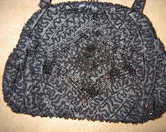 Perfect 1920s Beaded Small Evening Bag Item# 151 Purses