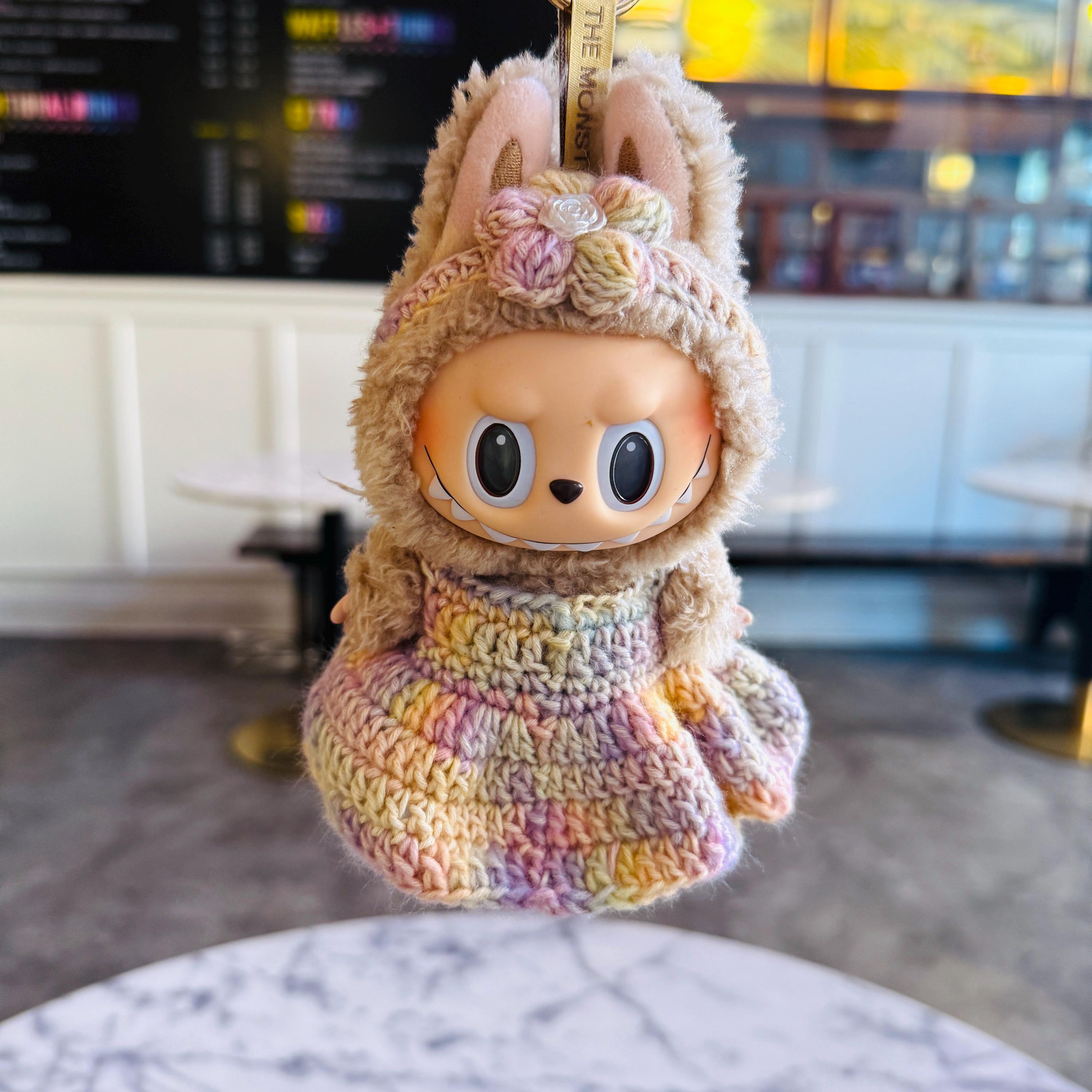 シャネルラブ　ラブブ コスチューム ラブブ着せ替え服 2点 Labubu outfit chanel - Etsy 日本