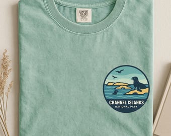 Channel Islands National Park T-Shirt California Coastal Graphic Comfort Colors