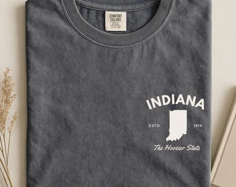 インディアナ・フージャー・コンフォートカラーズ ヴィンテージグラフィックTシャツ