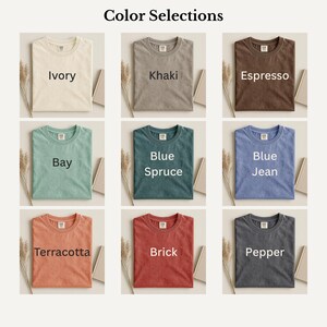 Shirt North Carolina Comfort Colors, vintage T-shirt met teerhak afbeelding 5