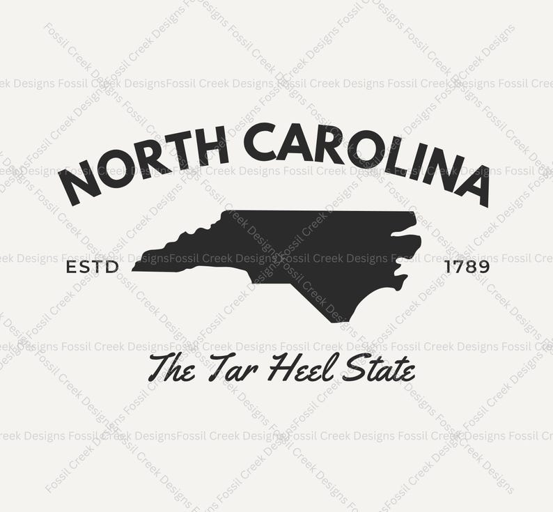 Shirt North Carolina Comfort Colors, vintage T-shirt met teerhak afbeelding 4