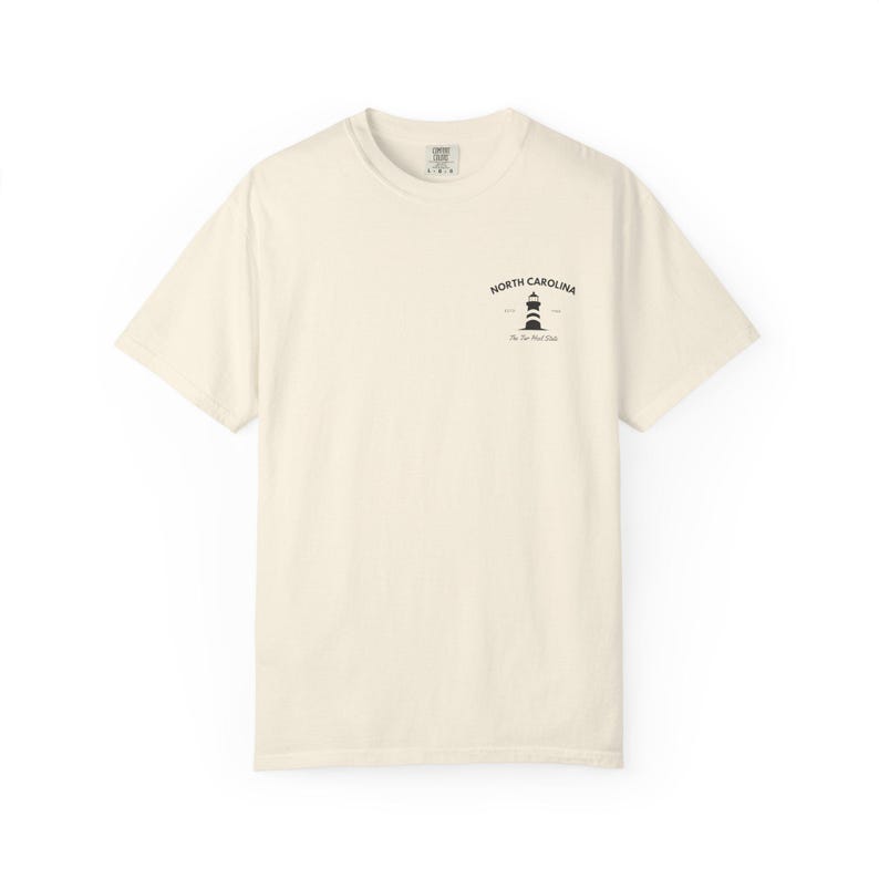 North Carolina Comfort Colors Vintage Tar Heel State T-Shirt image 14