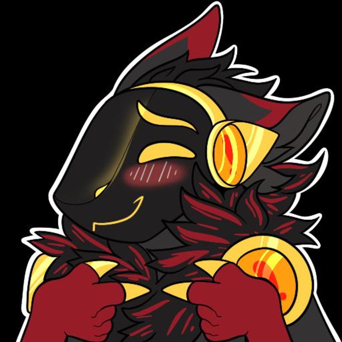 Digital Furry Protogen Sticker / Emote Base Small Pack 1 - Etsy