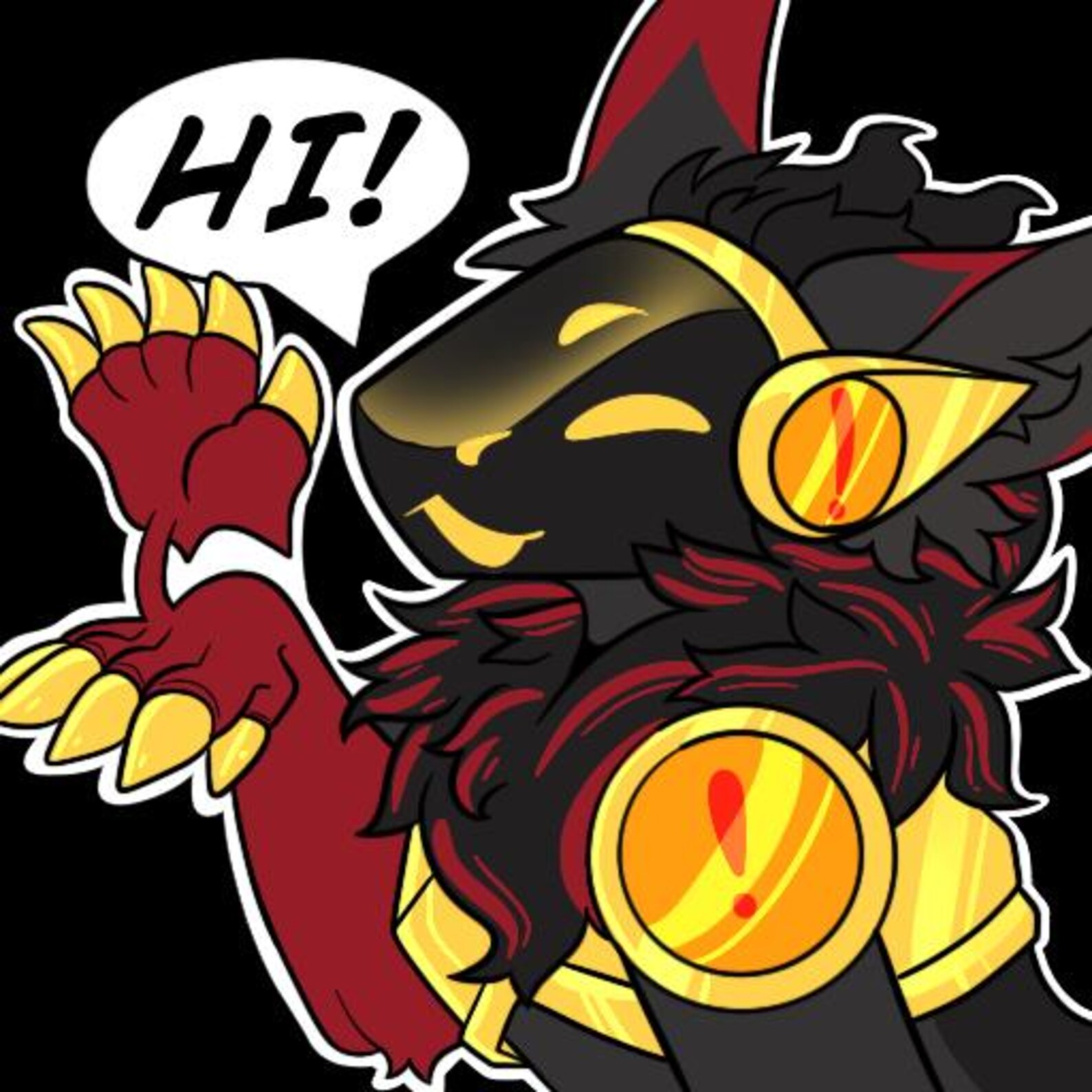 Digital Furry Protogen Sticker / Emote Base Small Pack 1 - Etsy