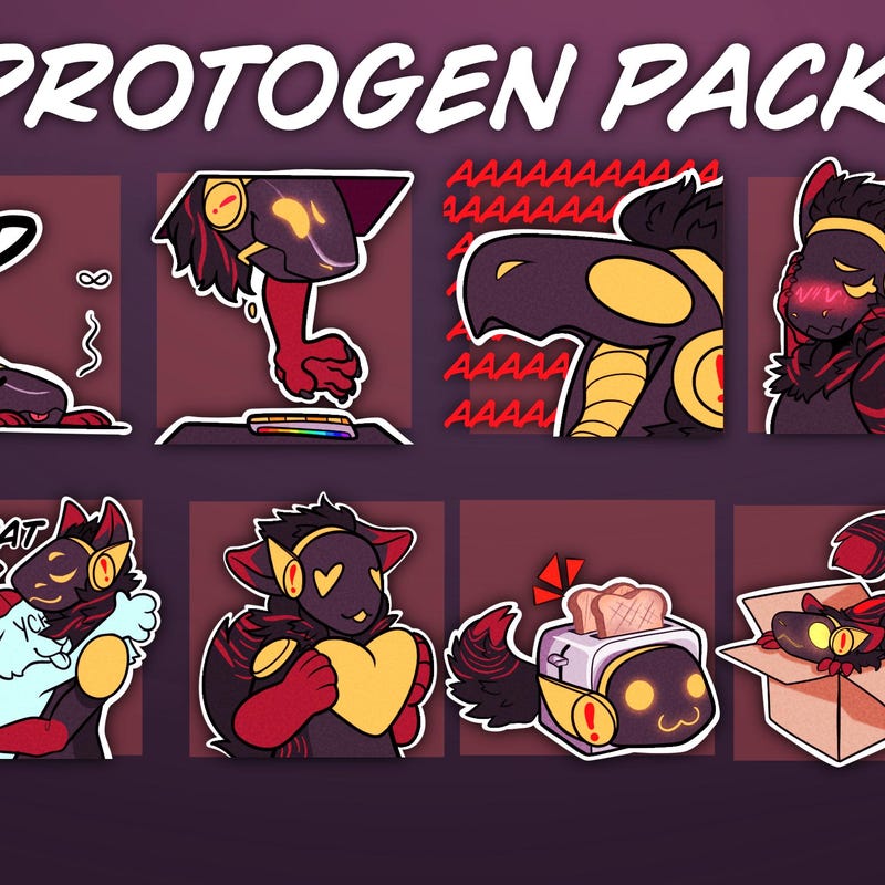 Protogen Art] - Etsy