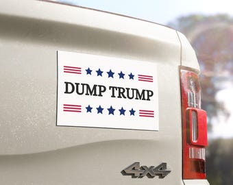 Dump Trump Auto-Magnet, Vaterländische Sterne, politischer Magnet
