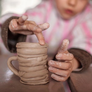 Clay At Home Pottery Kit for 2 Make Your Own Air Dry Clay Projects At Home image 6