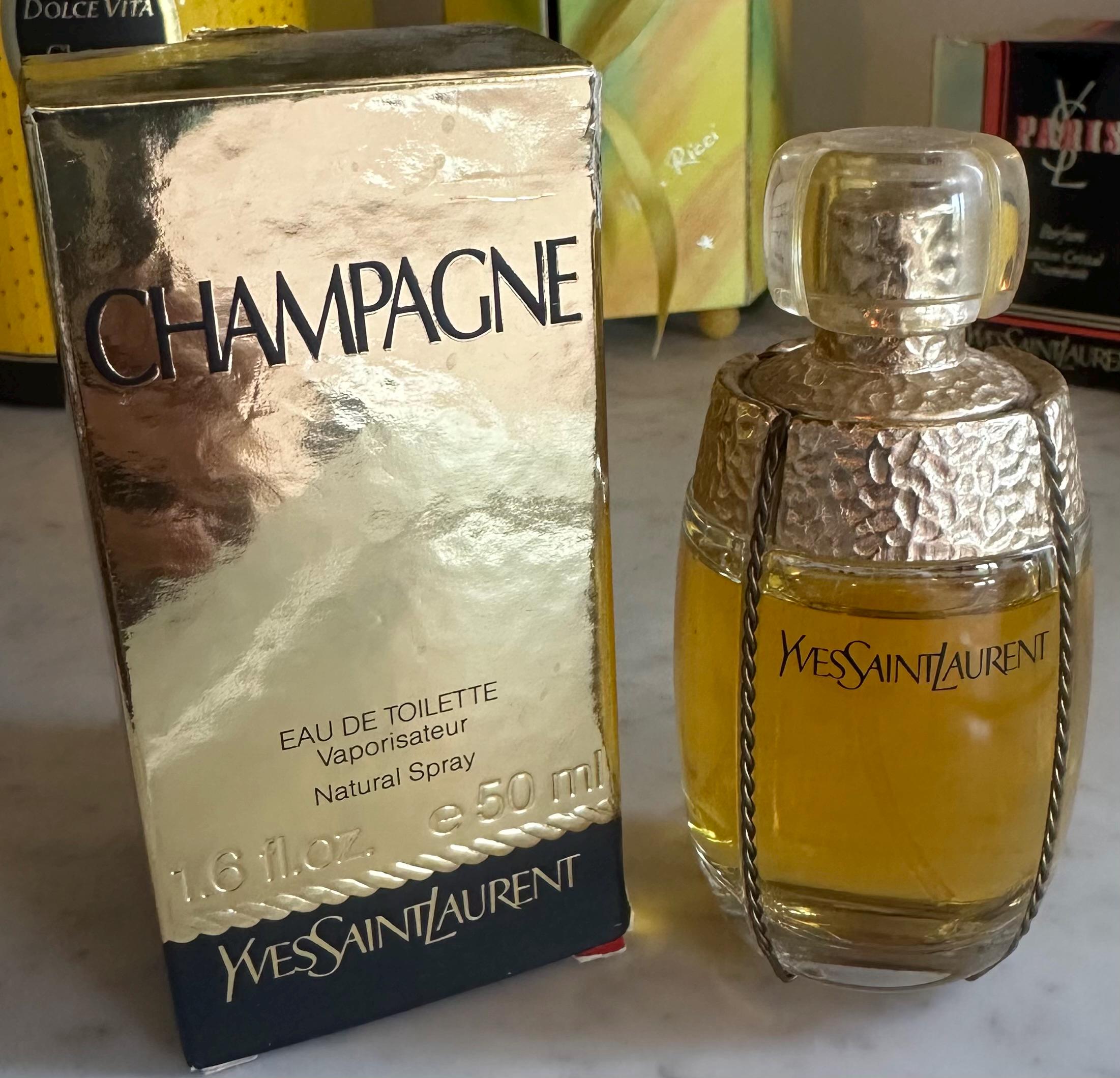 Eau De Toilette Champagne Ysl Perfume Champagne Yves Saint Laurent