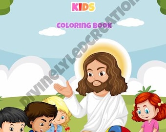 Bible Stories Coloring Book: Faith-Based Fun for Kids
