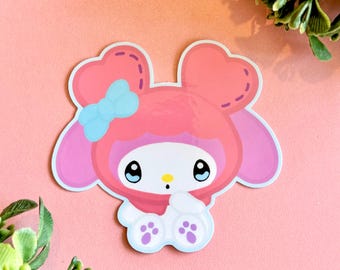 Sanrio x TWICE LOVELYS Stickers – Kawaii Kpop Collab Characters | Handmade Vinyl Stickers for Water Bottles, Laptops, Journals