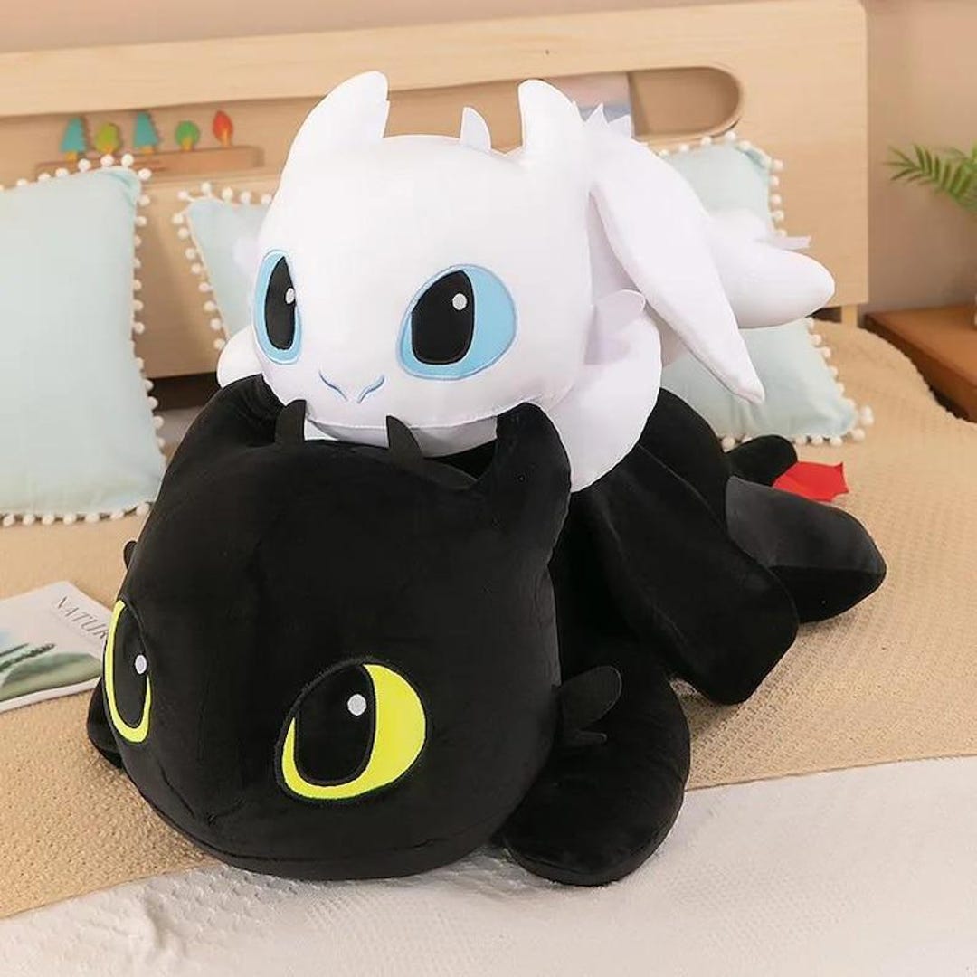 Toothless Plush: How to Train Your Dragon Stuffed Animal - 40cm - 6pcs ...
