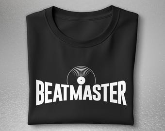 BeatMaster Techno Rave T-Shirt | House Music DJ Tee | Minimal Underground Festival Shirt