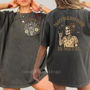 Motherhood Vintage T-Shirt, Mama Breastfeeding Tee, Best Sellers Gift for Mom, Unisex Garment-Dyed