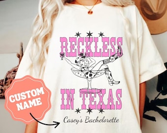 Texas Bachelorette T-Shirt: Cowgirl Western Nashville Bach Party