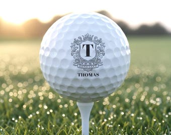 Officiant proposal gifts, personalized Golf Balls, 6pcs
