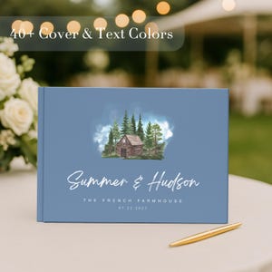 Custom Letters to the Bride Book, Blue Wedding Photo Album, Bride to be Gifts, Bridal Shower Gift, Bridal Scrapbook, Hen Party, WGB023