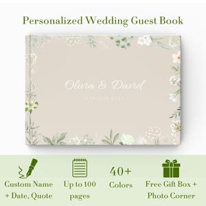 Letters to the Bride Book, Personalized Bridal Scrapbook, Bride to be Gifts, Bridal Shower Book, Bridal Shower Gifts, Hens Party, WGB022