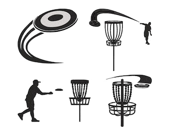 Maskinbroderidesign för discgolf (digital nedladdning)