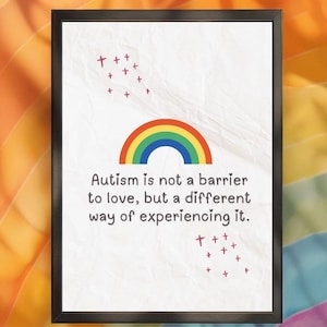 3 x Autism Awareness Posters - JPEG Digital Downloads - Autism Quote Wall Art - Autism Awareness - Autism Acceptance