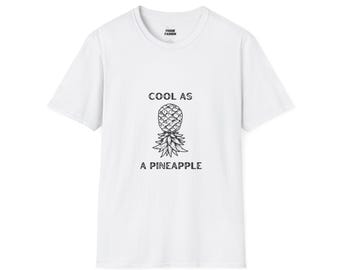 Pineapple Graphic T-Shirt: Tropical Vacation Tee