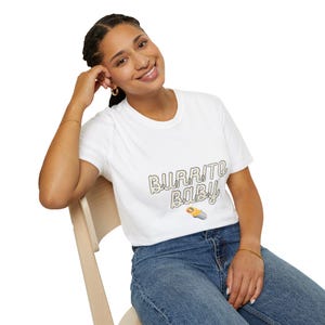 Burrito Baby T-Shirt: Unisex Softstyle Tee image 5