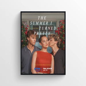 Summer I Turned Pretty Stagione 3 Poster del film Decorazione per la casa