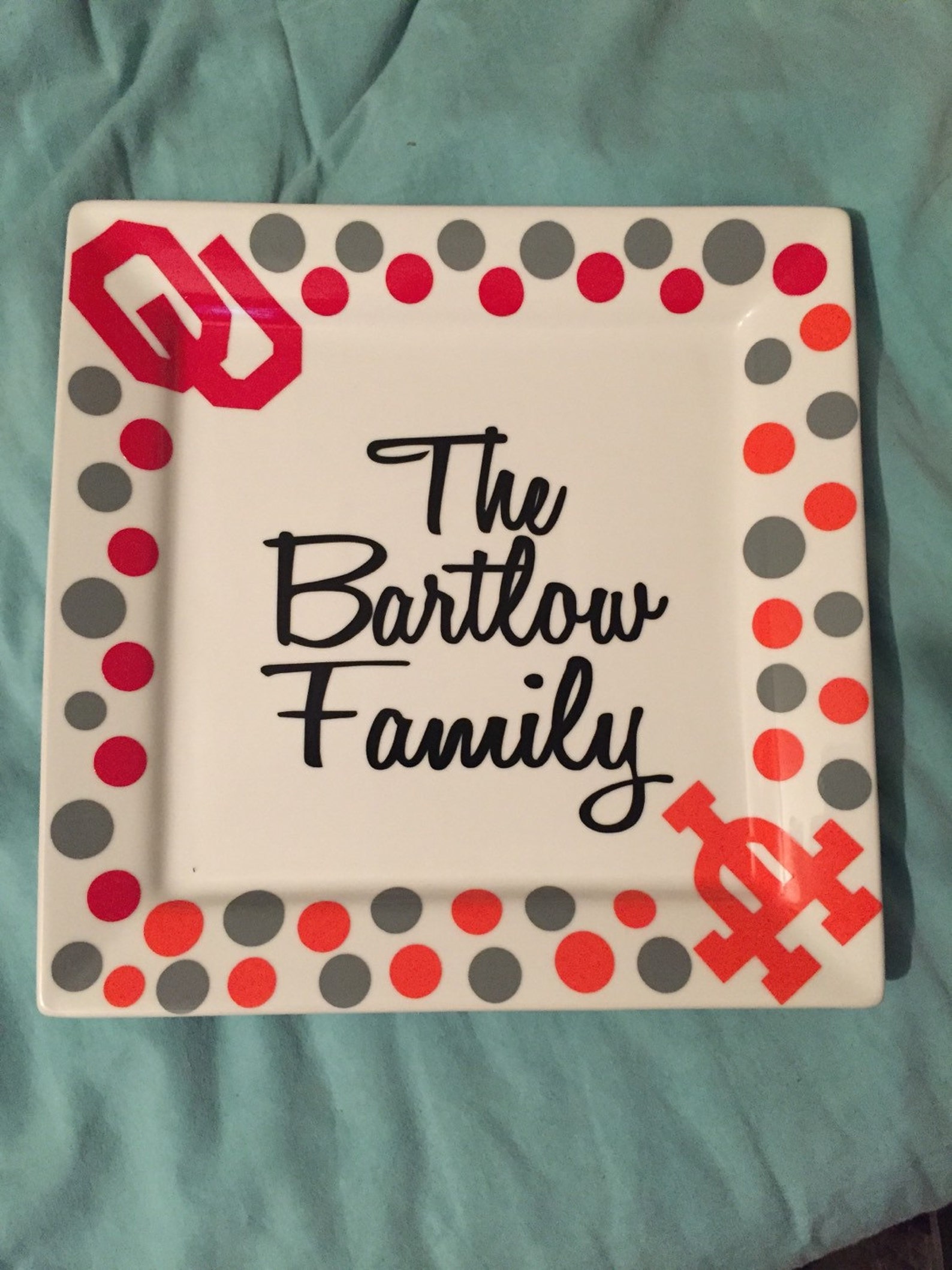 Sale on House Divided Plate Etsy