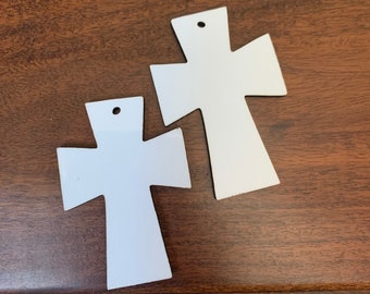 Cross sublimation blanks, blanks for sublimation