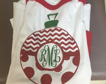 Personalized Christmas ornament shirt