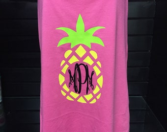Personalized racerback tanks