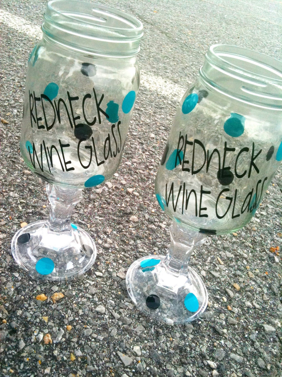 Redneck Wine Glass - Etsy