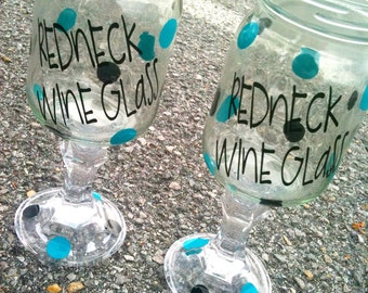 Redneck Wine Glass
